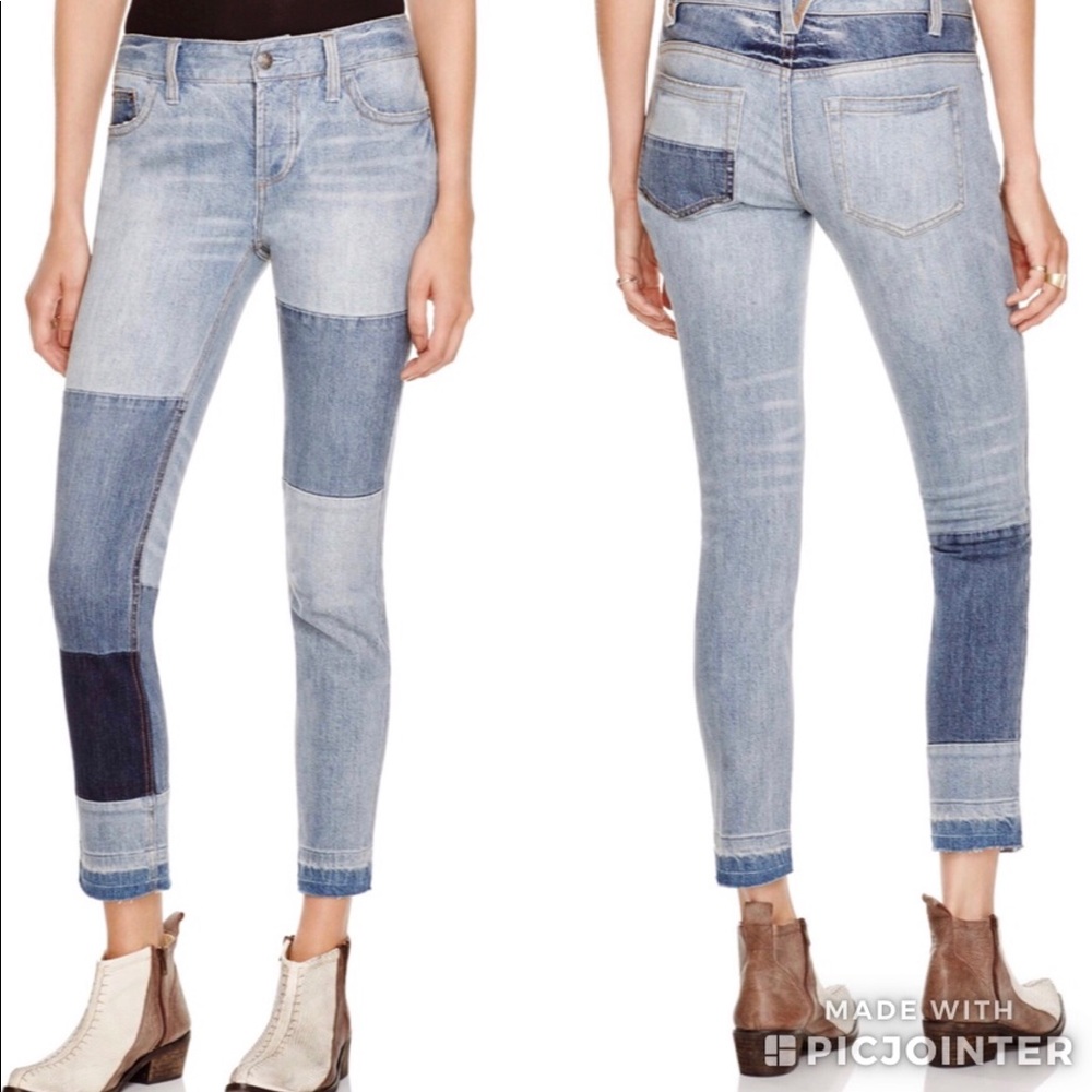 NWT | Free People Patched & Relaxed Skinny Camp